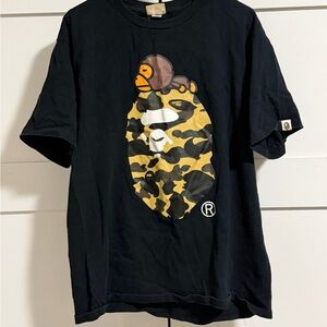 Camo Bape Milo black Tshirt